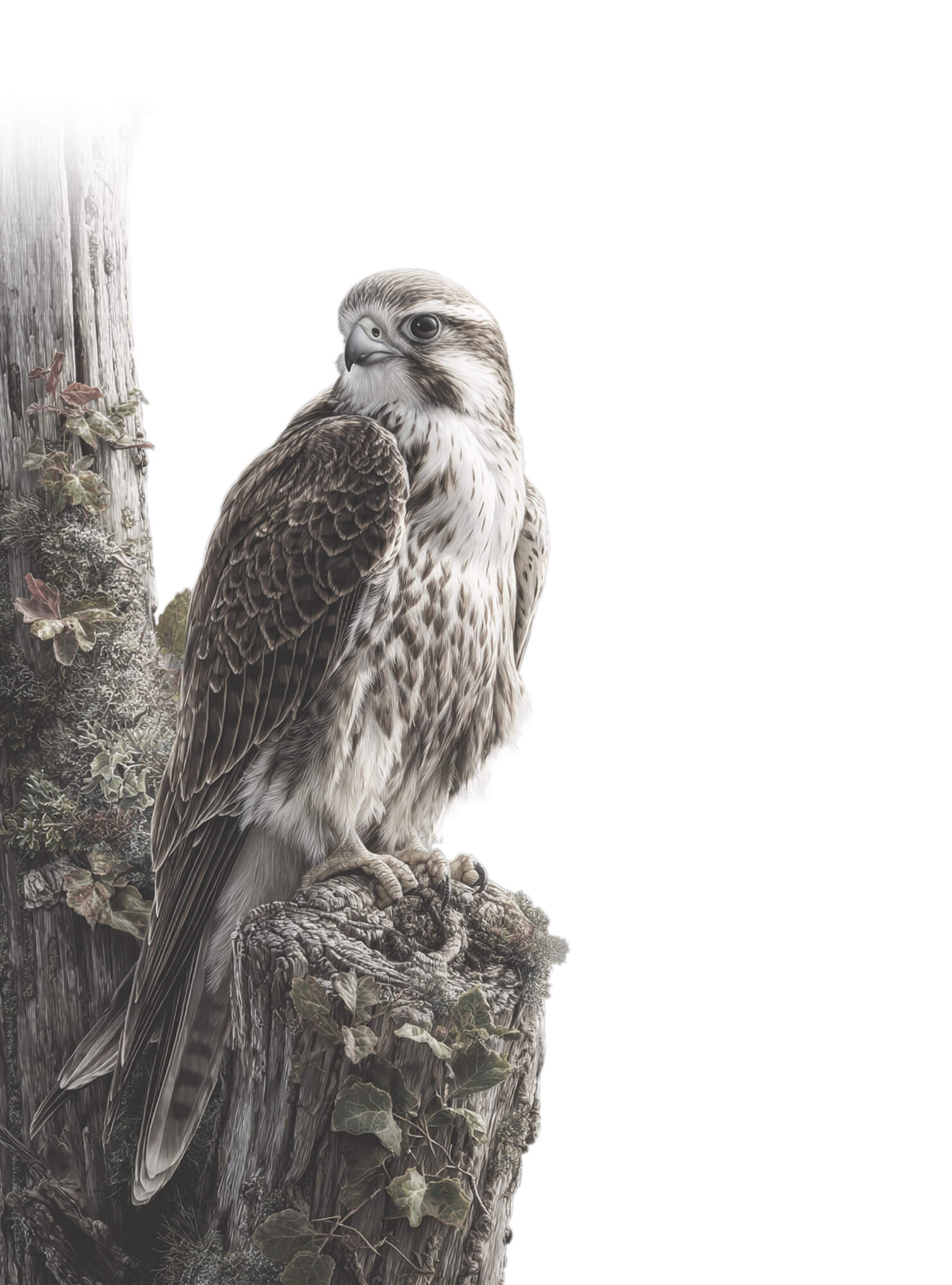 Ein Merlinfalke